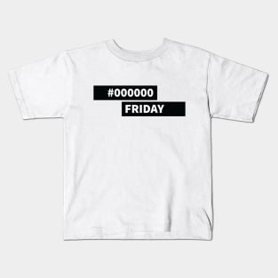 Black Friday Kids T-Shirt